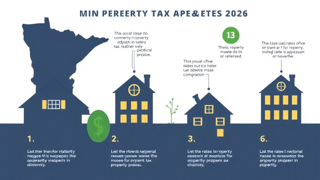 Action-oriented illustration showing how to apply property Tax Rates in Minnesota: How Much You Actually Pay (2026)