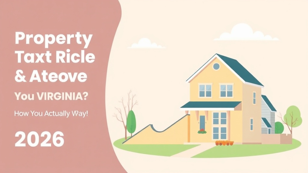An informative visual explaining property Tax Rates in Virginia: How Much You Actually Pay (2026) for beginners and professionals