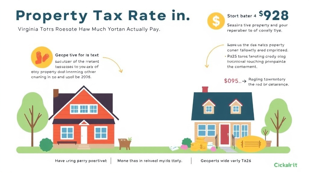 Hands-on guide visualization for property Tax Rates in Virginia: How Much You Actually Pay (2026)