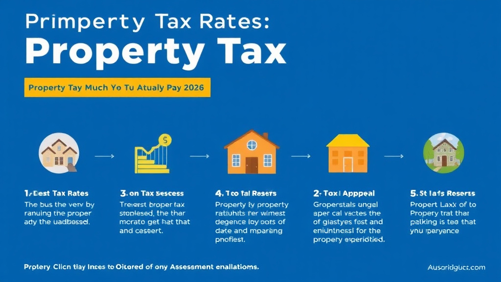 Action-oriented illustration showing how to apply property Tax Rates in Washington: How Much You Actually Pay (2026)