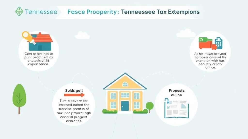 Process flow illustration for putting tennessee Property Tax Exemptions: Tax Relief Program and More into action