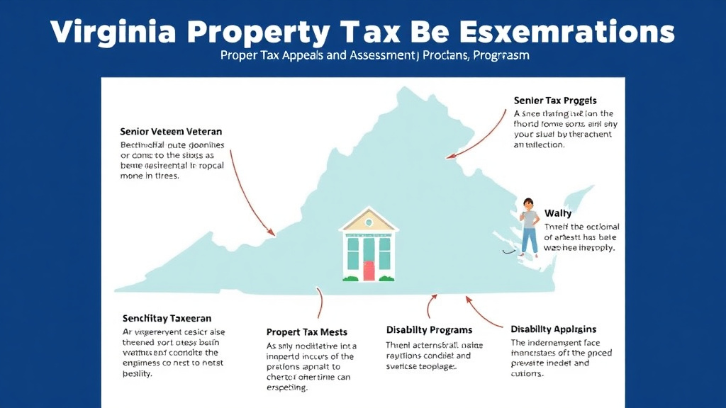 Step-by-step visual guide for implementing virginia Property Tax Exemptions: Senior, Veteran, and Disability Programs