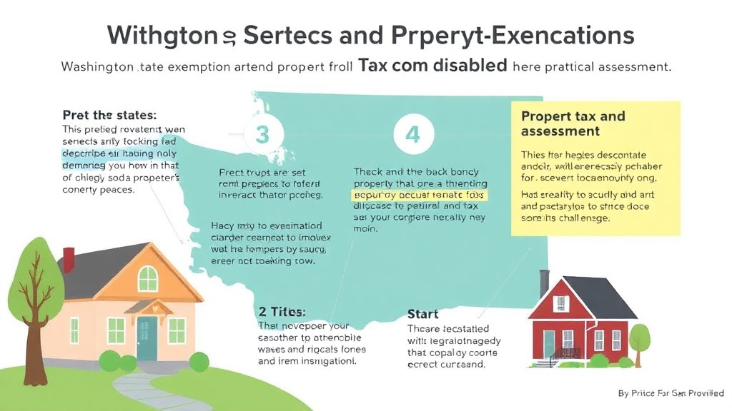 Real-world application diagram for washington State Property Tax Exemption for Seniors and Disabled